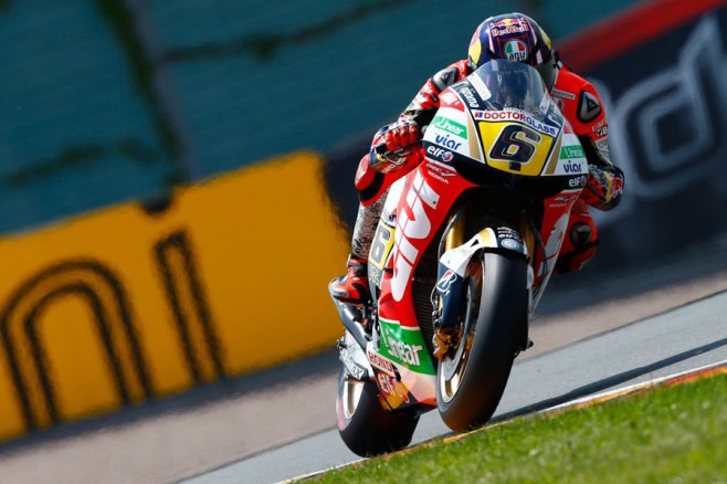 Bradl FP2 Sachsenring 2013