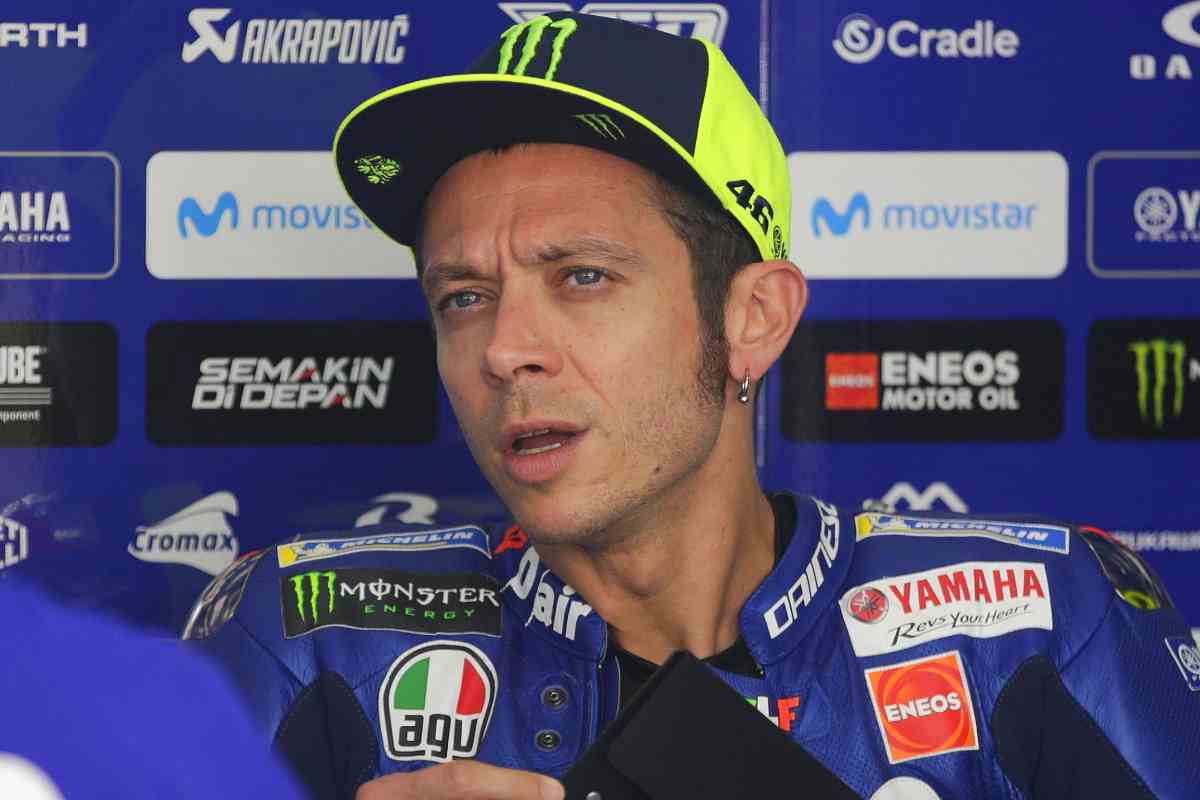 MotoGP, il centauro tira in ballo Valentino Rossi