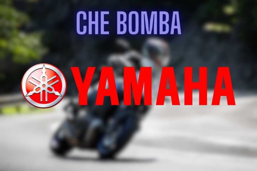 La nuova moto Yamaha è una bomba