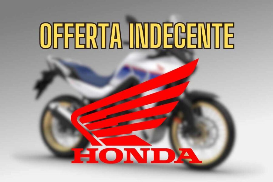 Honda Transalp, offerta 'indecente': ora lo paghi quanto uno scooter, sito in tilt