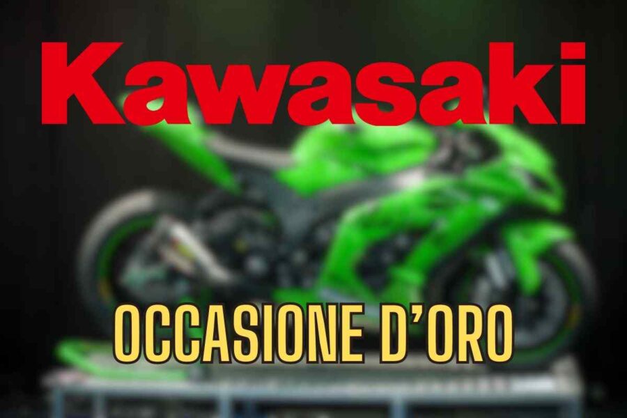Sali in sella e la moto diventa tua con pochi euro: che regalo Kawasaki, l'iniziativa conquista l'Italia