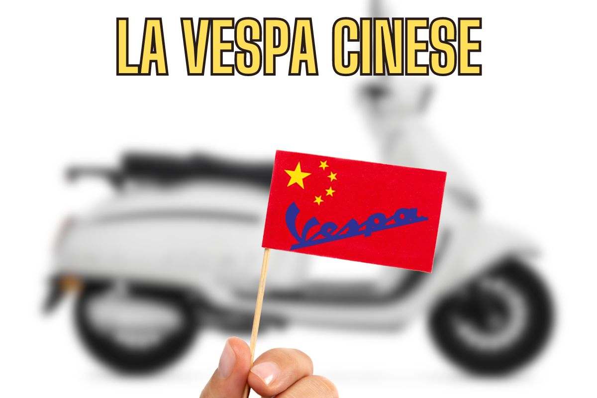 Vespa si guarda le spalle: il clone low cost dalla Cina ha conquistato l'Italia, costa la metà