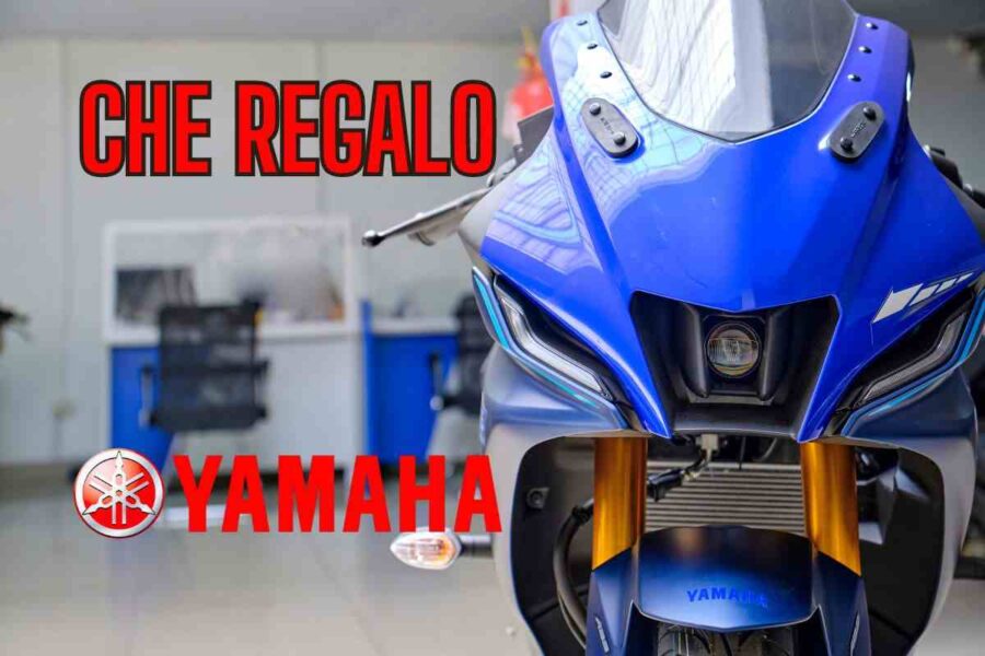 Yamaha a sorpresa, che regalo ai suoi clienti: i dettagli e come averlo subito