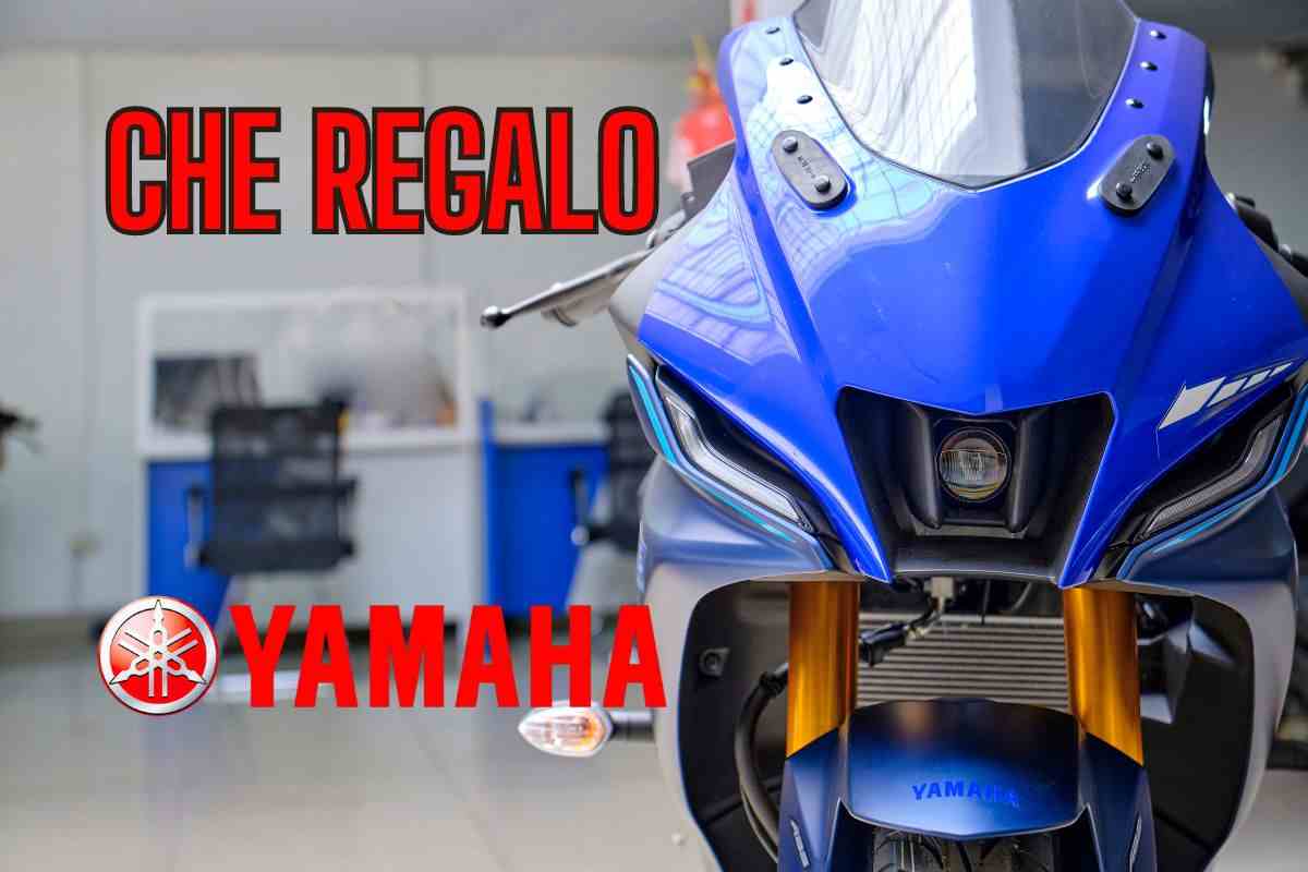 Yamaha a sorpresa, che regalo ai suoi clienti: i dettagli e come averlo subito