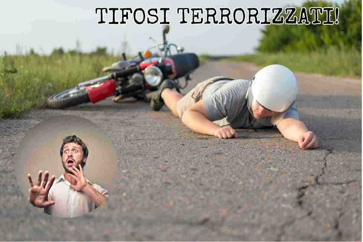 Incidente campione moto trauma