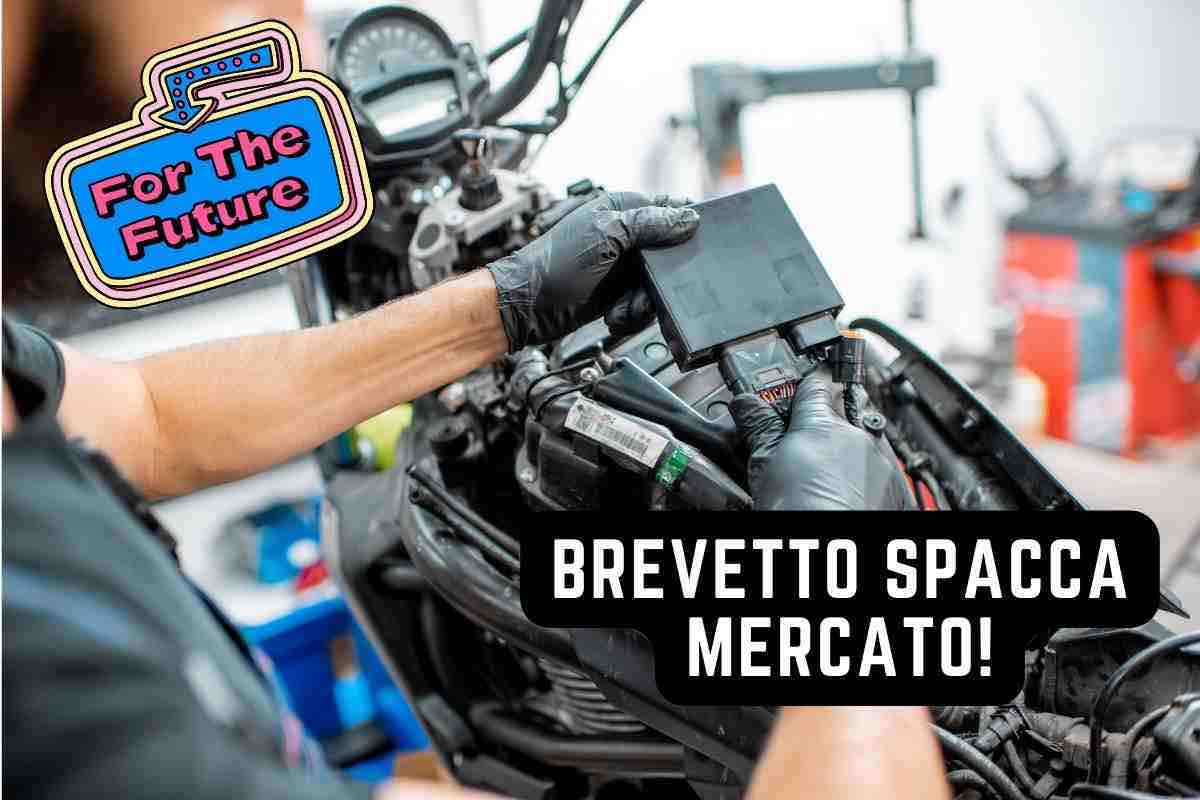 Moto elettrica brevetto novità