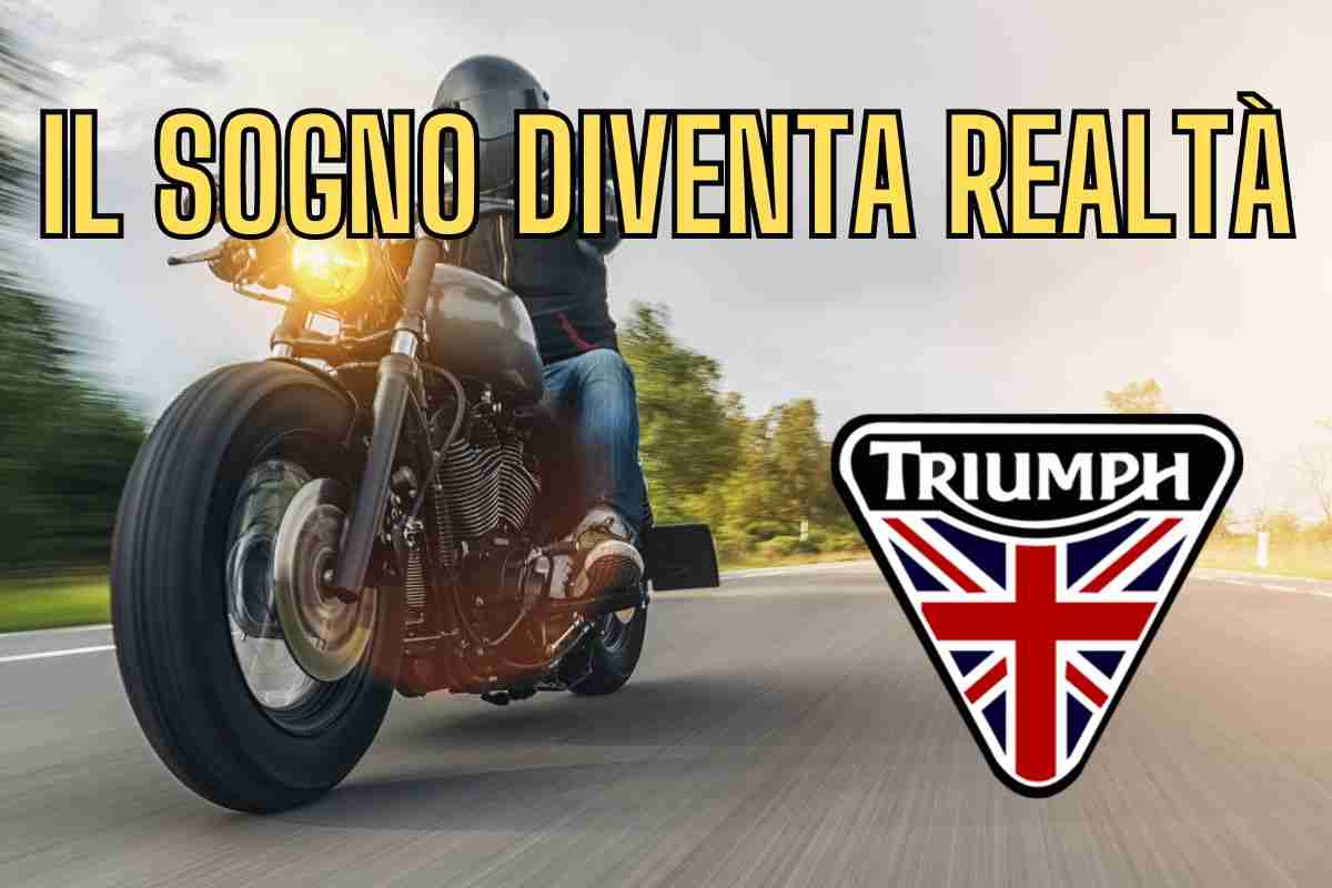 Triumph vizia gli italiani: chiavi in mano e zero stress, la promo conquista tutti