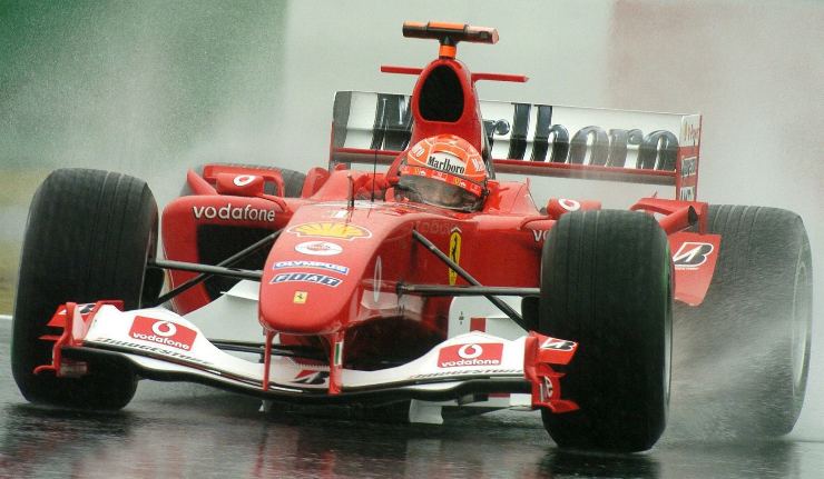 Ferrari F2004 bolide dominante