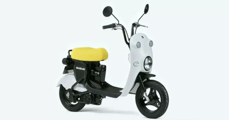 Suzuki e-Choinori moto mini smart elettrica novità