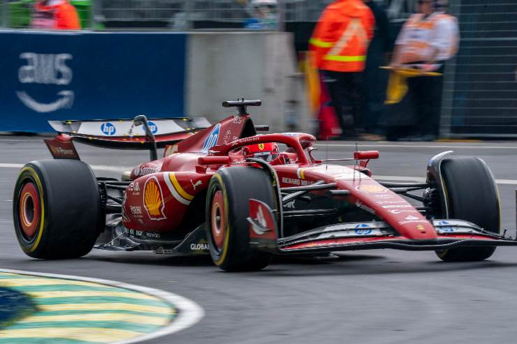 Charles Leclerc disastro Ferrari
