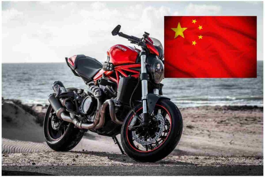 Moto nuova sportiva Cina