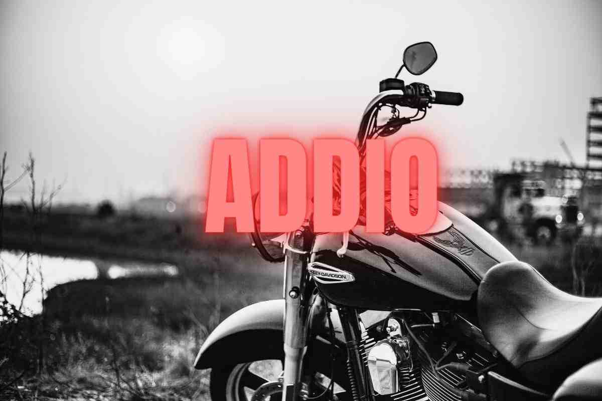 Addio doloroso per i motociclisti