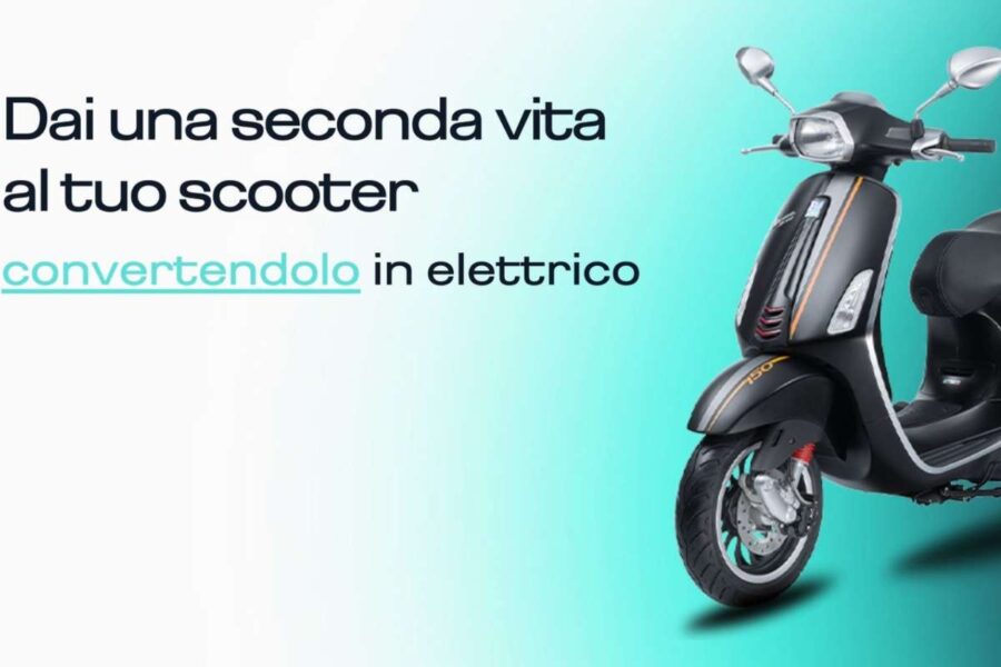 Trasforma il tuo scooter in elettrico