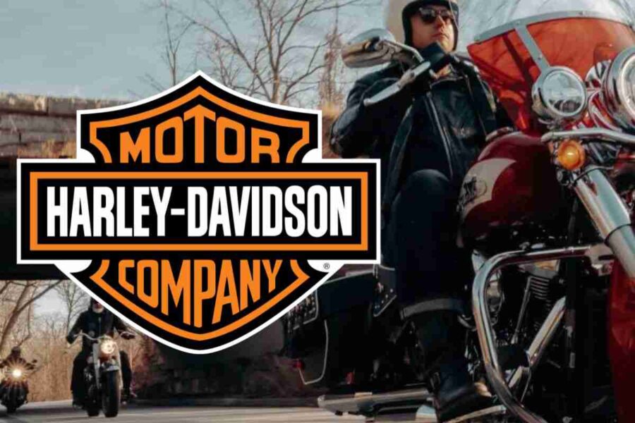 Moto opera d'arte della Harley