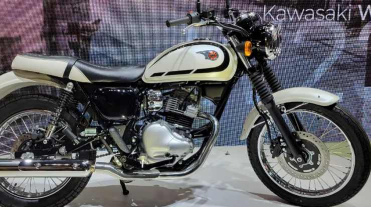 Kawasaki W230 moto vintage
