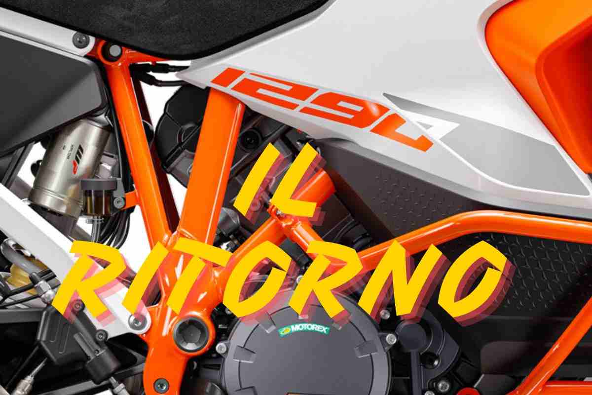 Iconica moto torna in concessionaria