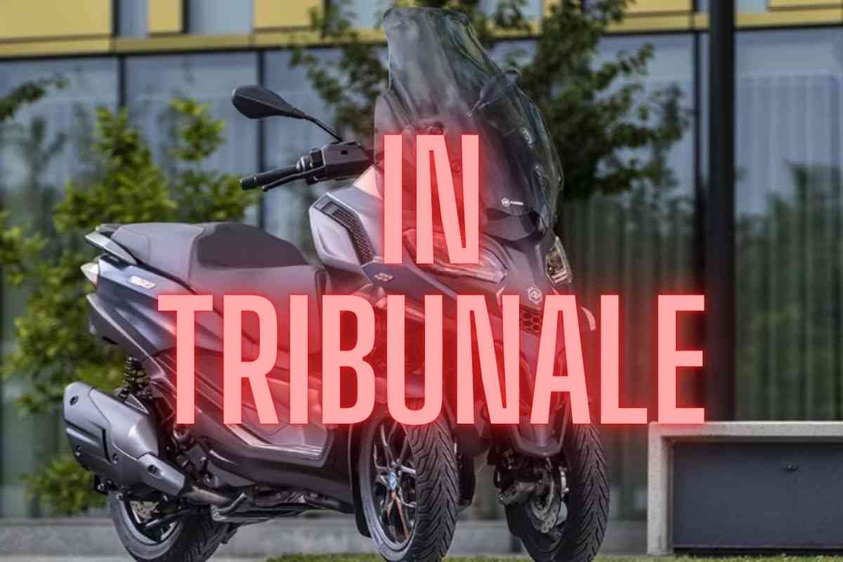 Scooter tribunale colosso motori condanna