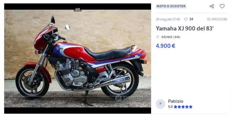 Yamaha in offerta su Subito