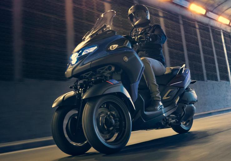 Yamaha Tricity lo scooter incredibile