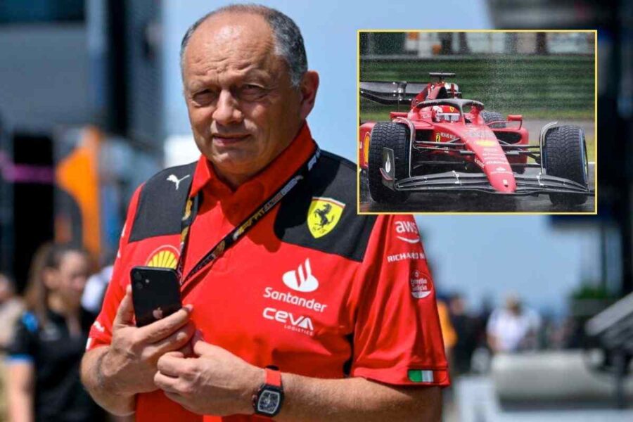 Frederic Vasseur team principal Ferrari