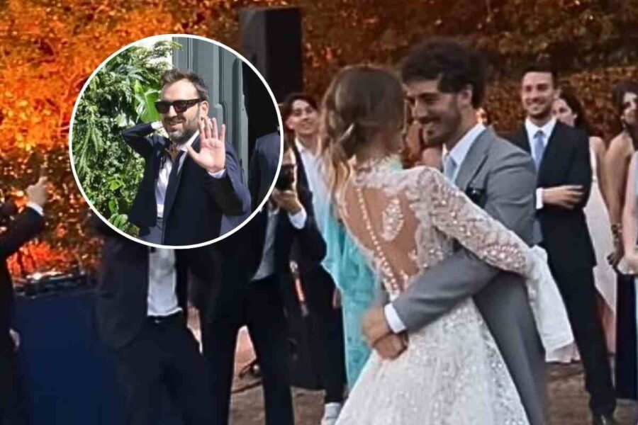 Il matrimonio tra Francesco Bagnaia e Domizia