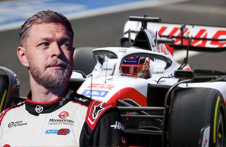 Il pilota Haas Kevin Magnussen