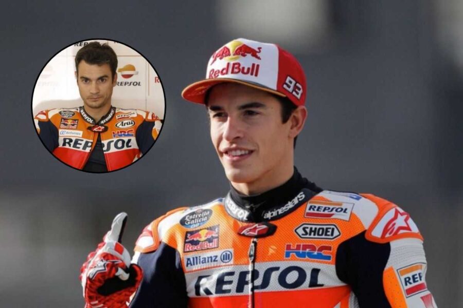 Il pilota Marc Marquez