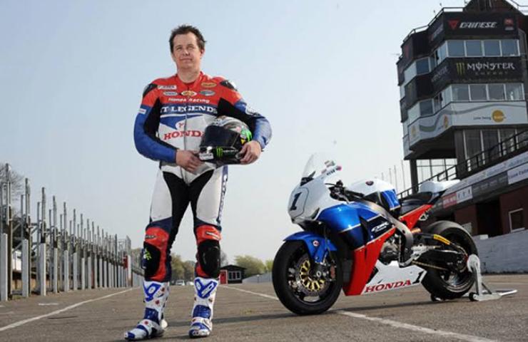 Il Campione di Moto su strada John McGuinness 