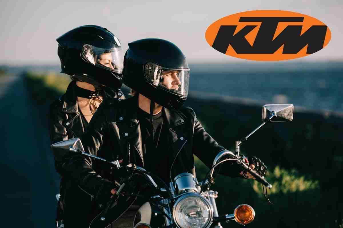 Motocicletta KTM nuova