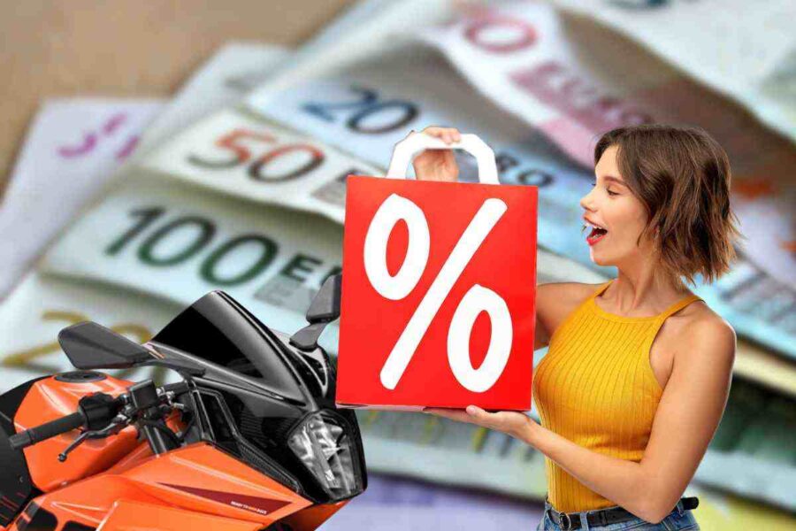 Quasi 2mila euro di sconto su una KTM