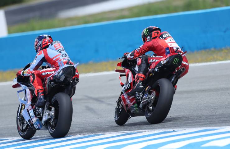 Marc Marquez e Pecco Bagnaia