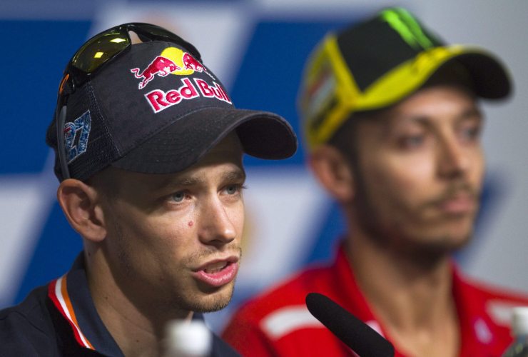 Polemiche tra Valentino Rossi e Casey Stoner 