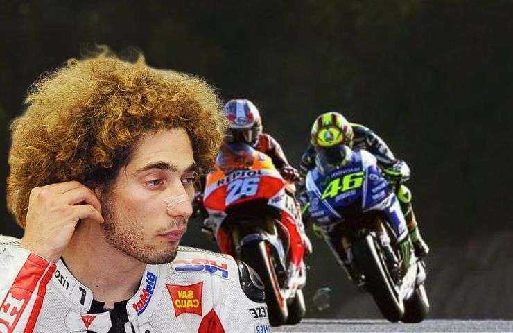 Pedrosa in gara con Rossi, Simoncelli in primo piano