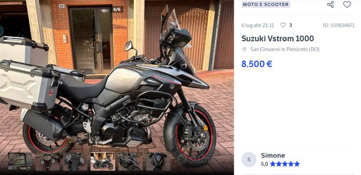 Suzuki V-Strom prezzo super