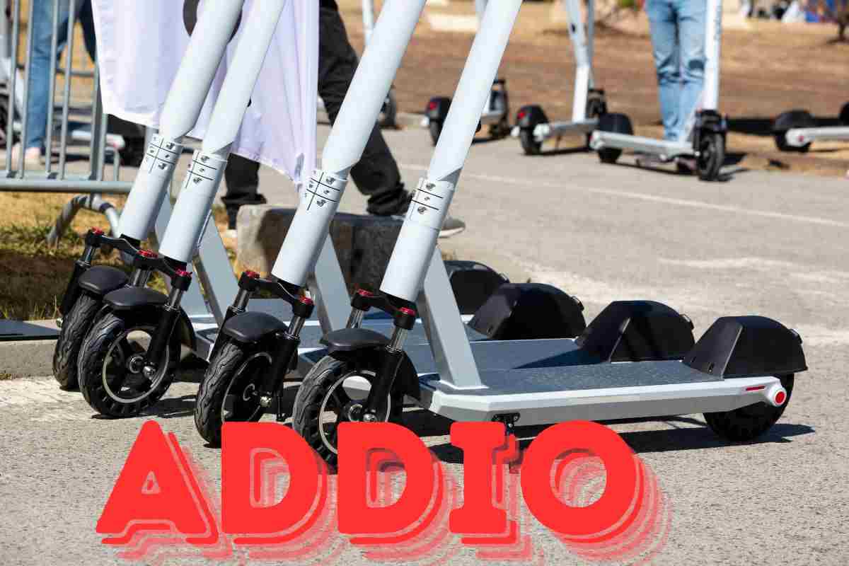 Elettrico e benzina superati, addio a scooter e monopattini