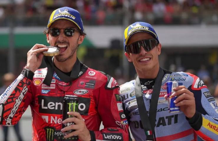 Hofmann Bagnaia Marquez Ducati