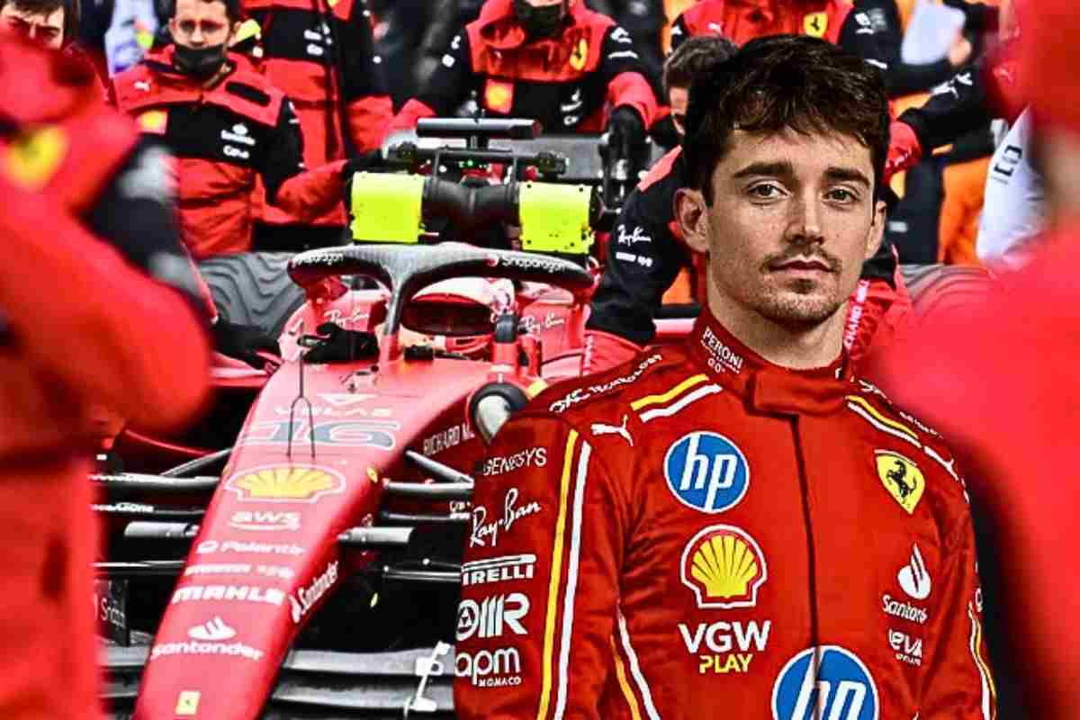 Charles Leclerc pilota Ferrari