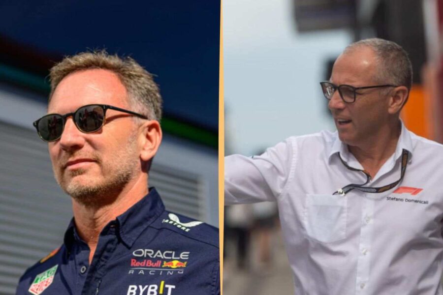 Christian Horner e Stefano Domenicali