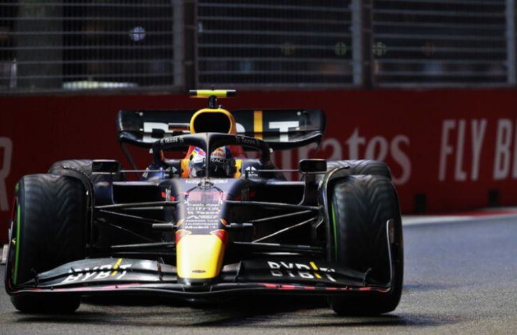 Il messicano Perez su Red Bull