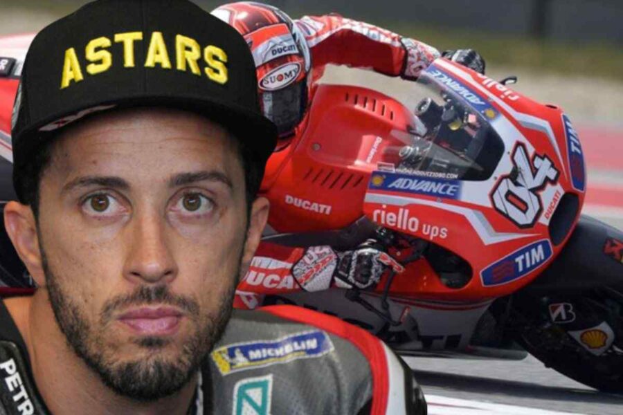 Il pilota Andrea Dovizioso