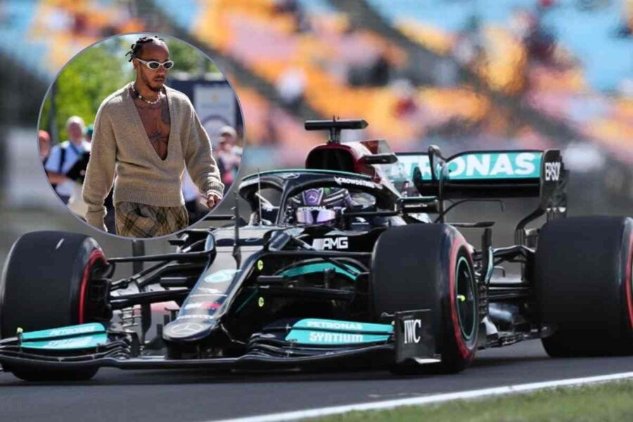 Il pilota Lewis Hamilton