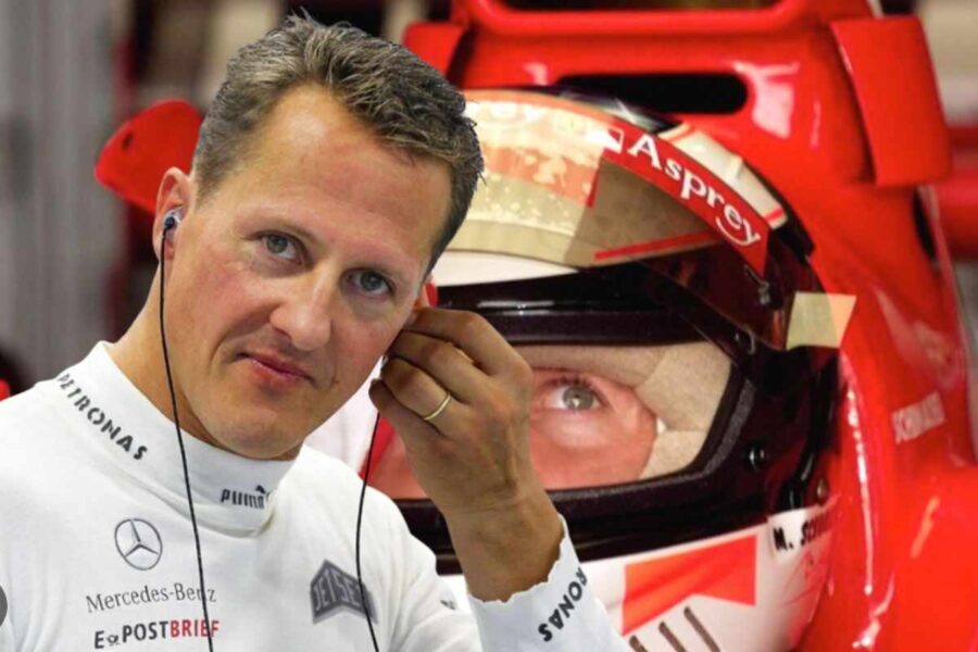 Il pilota Michael Schumacher