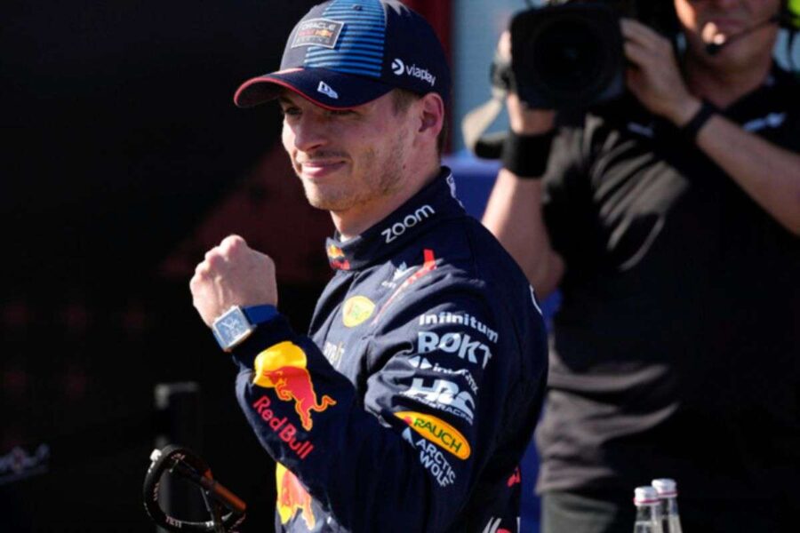 Il pilota Red Bull Max Verstappen