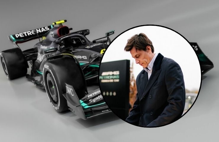 La Mercedes di Lewis Hamilton