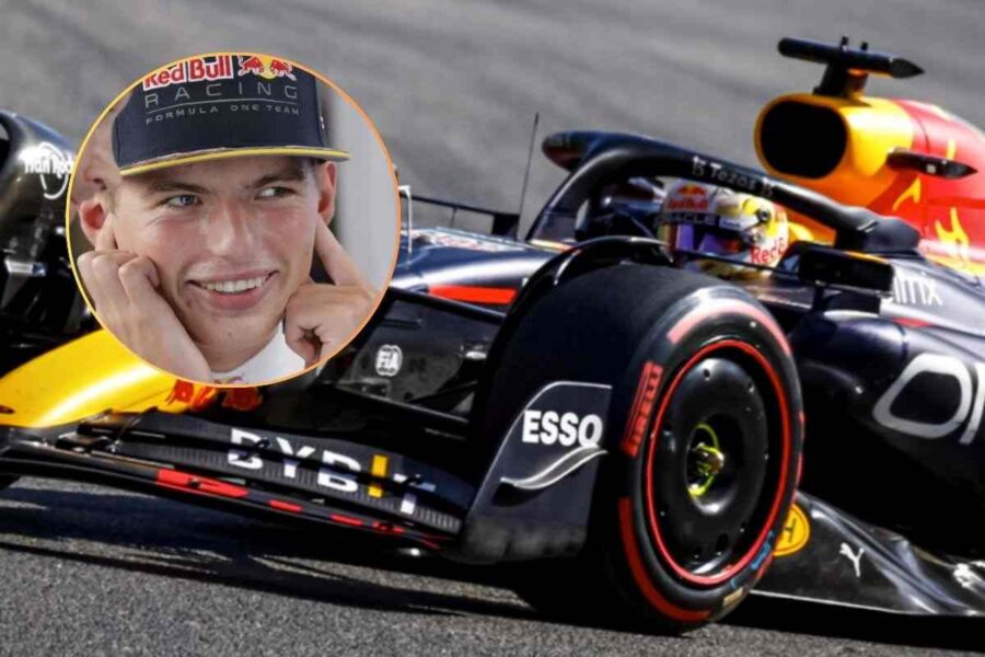 La Red Bull di Verstappen