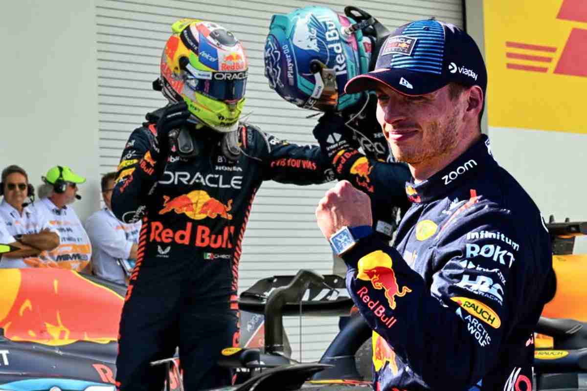 Le Red Bull dopo una gara