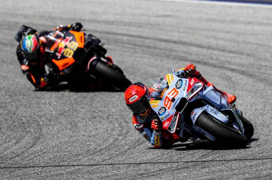 Marc Marquez in gara