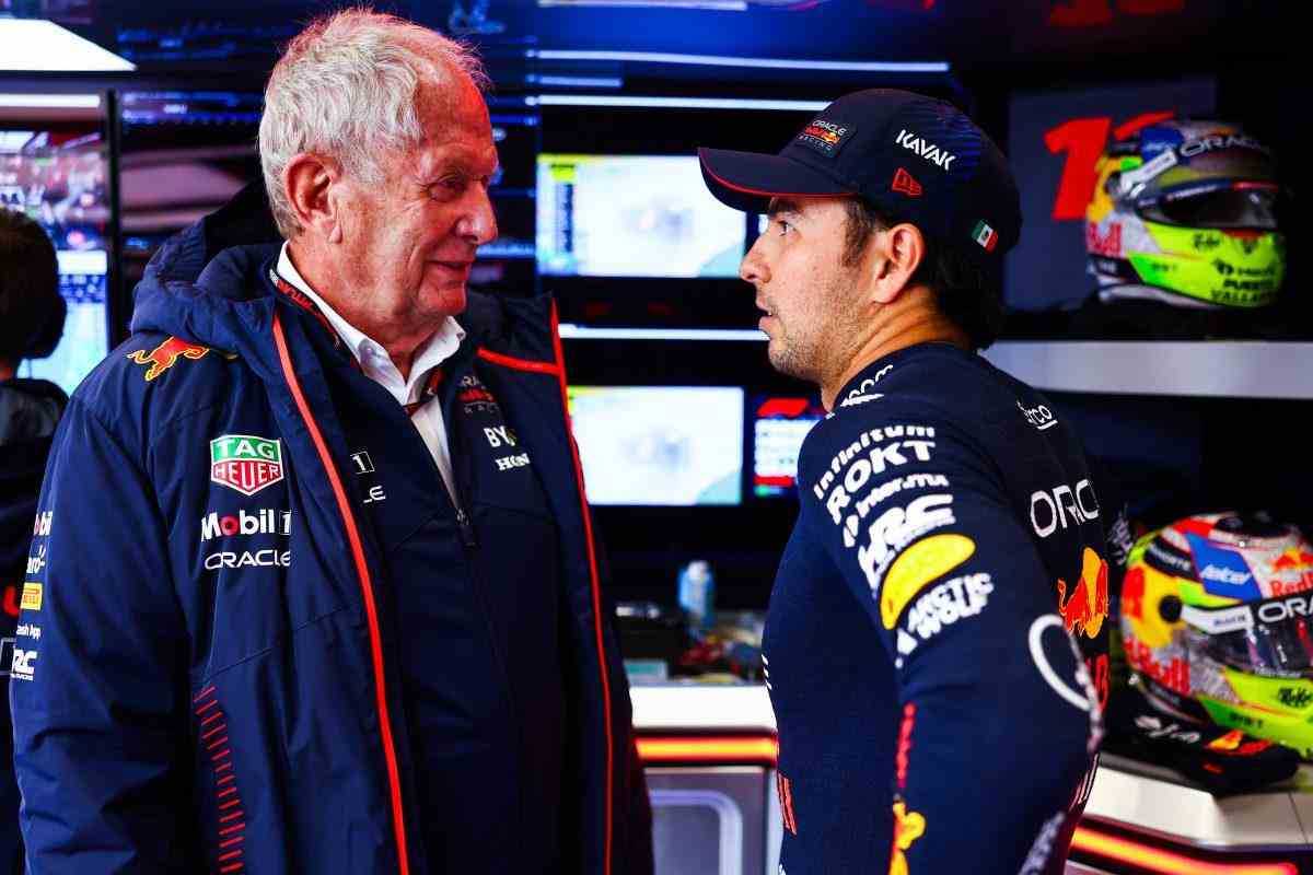 Helmut Marko Formula 1 Perez Red Bull