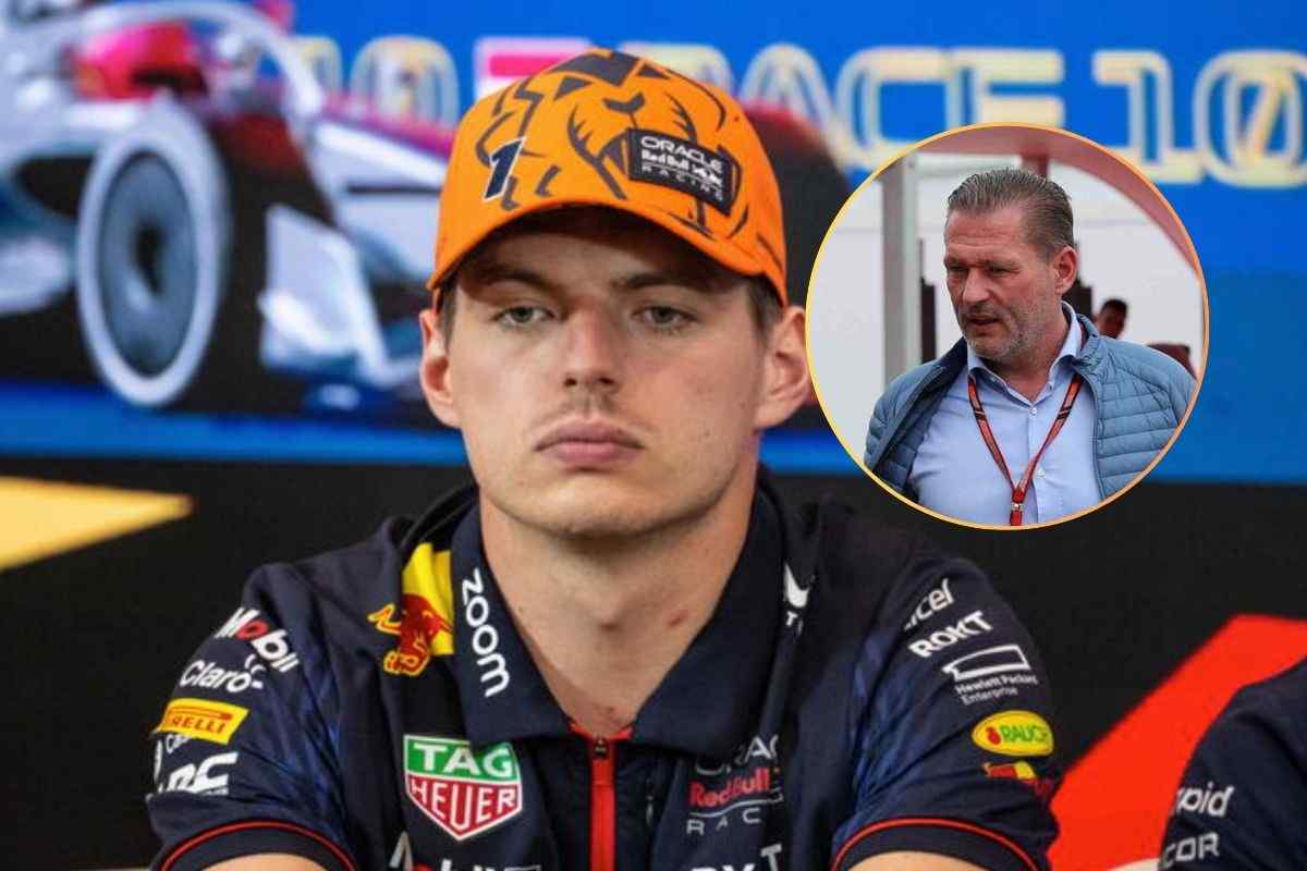 Max Verstappen nei box Red Bull