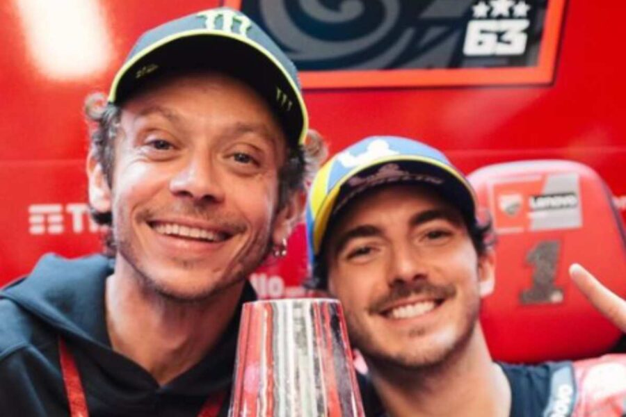 Con Valentino Rossi.. annuncio